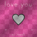 love you glitter