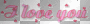 love graphic