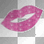 kiss blinkie