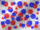 red & blue