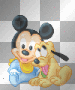bby mickey n pluto