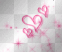 pink hearts