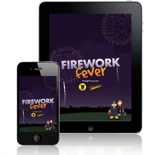 Firework Fever game for iPhone & iPAds