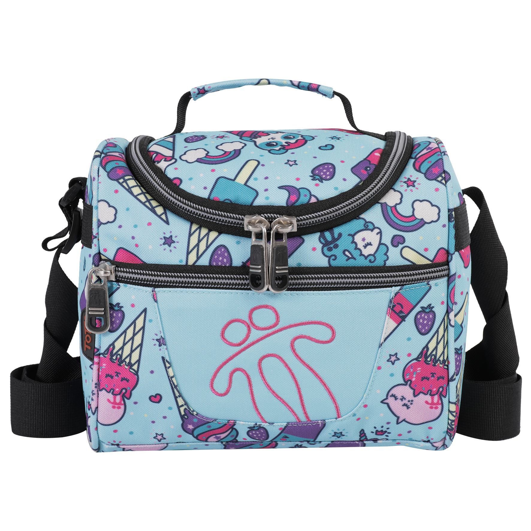 Ripley - LONCHERA PIZARRA DISEÑO UNICORNIO