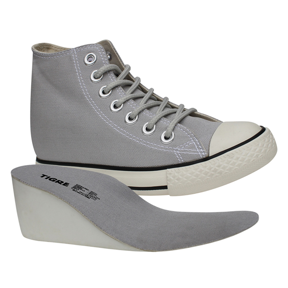 VVNN Zapatilla botín calcetín mujer BUO 1CD-1285 NEGRO