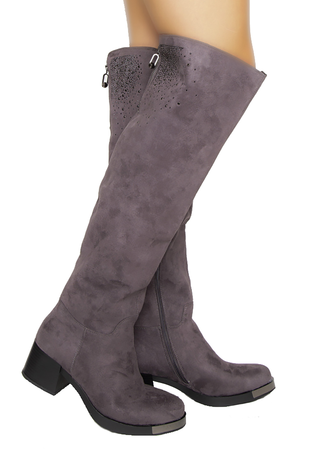 Ripley - BOTA BUCANERA GRIS GLAM TIME UNIQUE