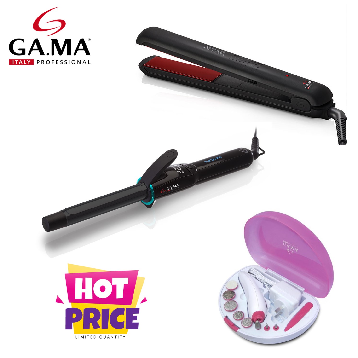 COMBO GAMA SECADOR+ALISADOR TITANIUM - CESARTUC