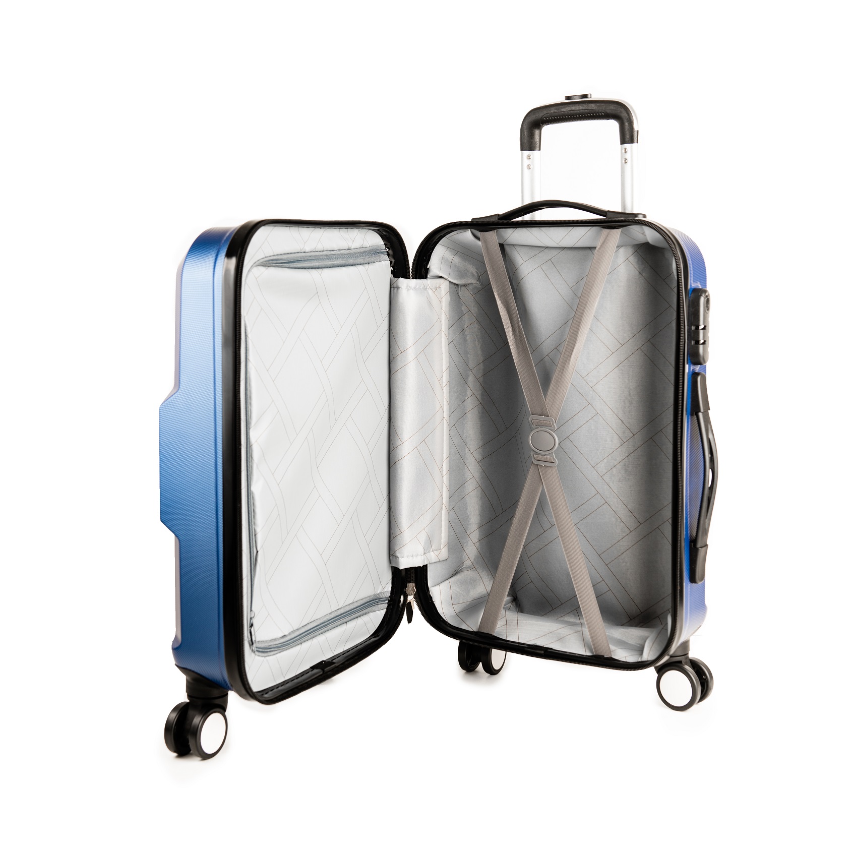 Ripley - MALETA DE MANO TRAVELWORLD CABINA CARRY ON VALIJA DE MANO AZUL