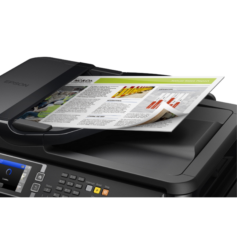 impresora multifunciónal epson ecotank l1455, tamaño a3, fax, wifi,  ethernet, adf
