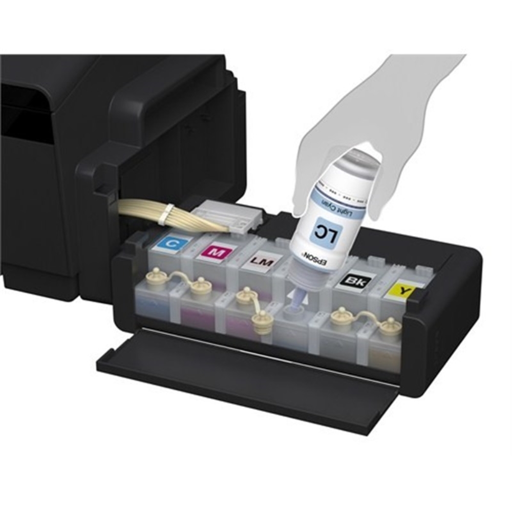 impresora fotografica epson ecotank l1800, formato a3, 6 colores