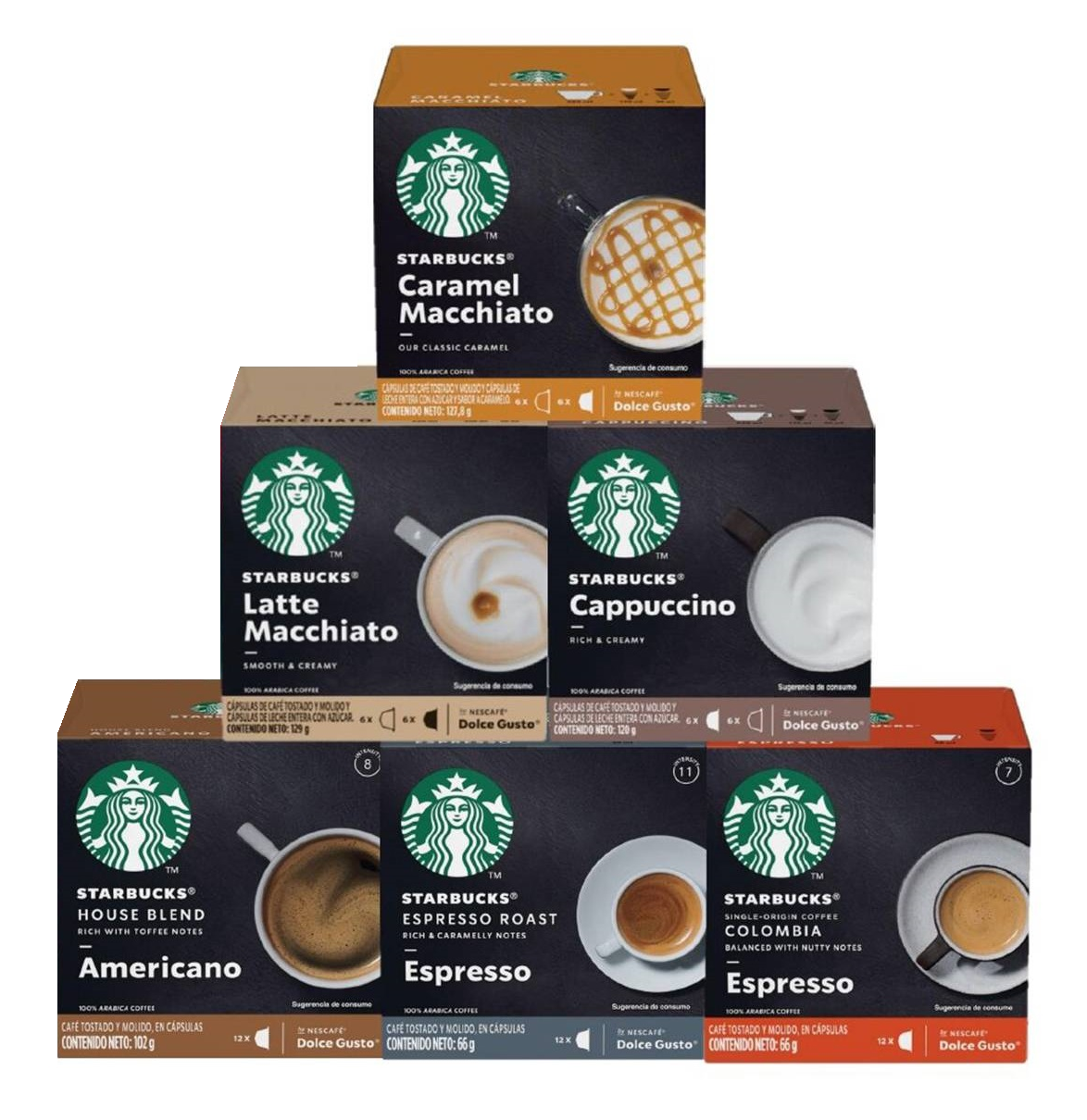 Ripley - CAPSULAS STARBUCKS SABORES SURTIDOS