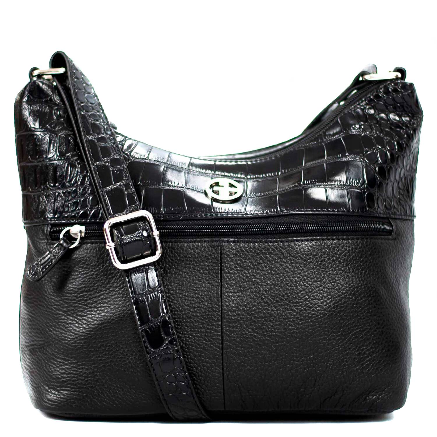 Ripley - CARTERA DE HOMBRO GIANI BERNINI - CUERO NEGRO
