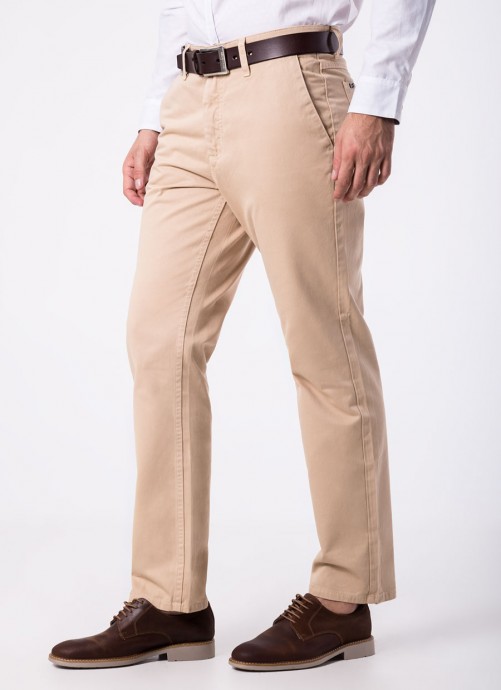 Ripley - NORTON PANTALON DRILL 1063 BEIGE