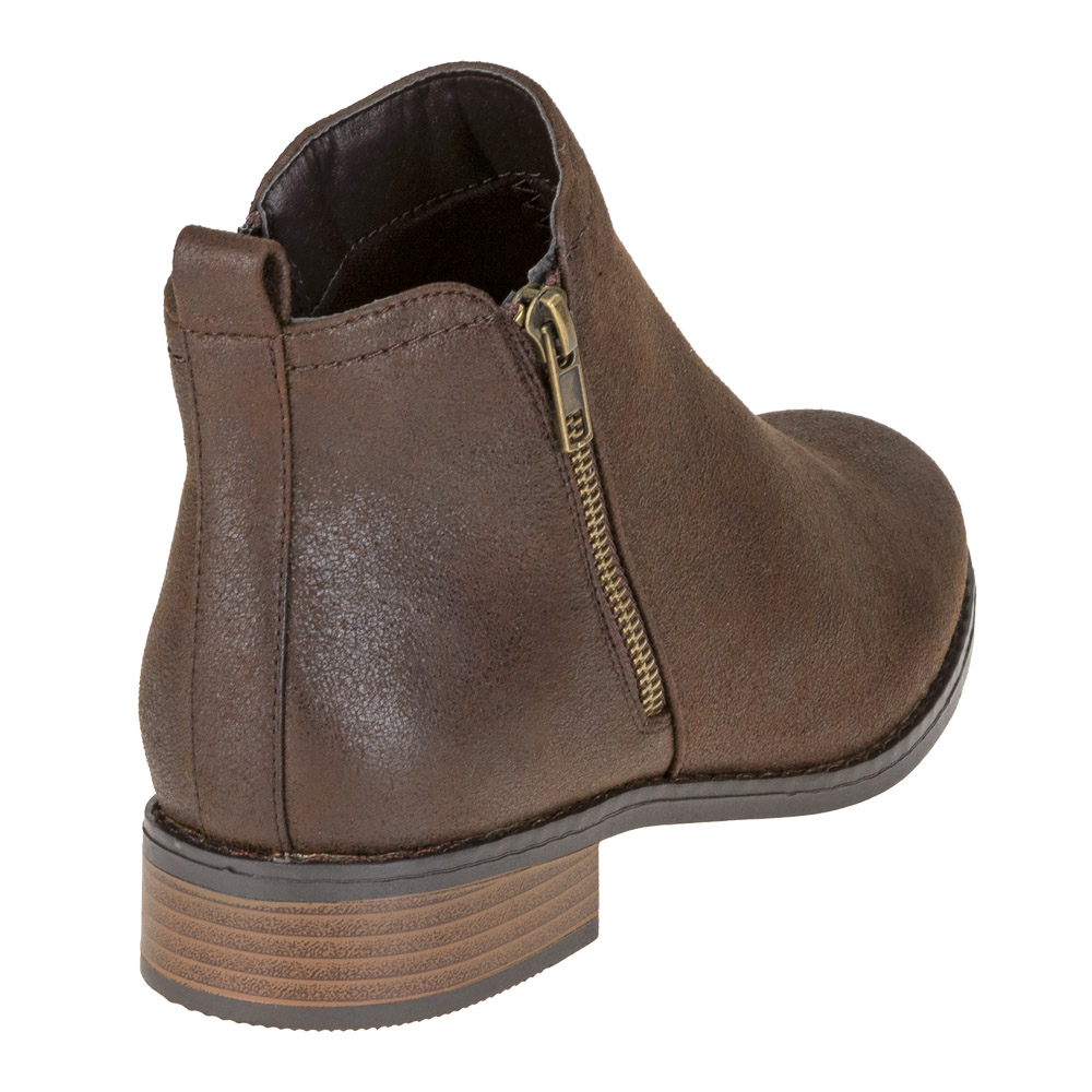 Ripley - BOTINES CASUAL PARA MUJER FOOTLOOSE MICROFIBRA FCH-ZY15I20