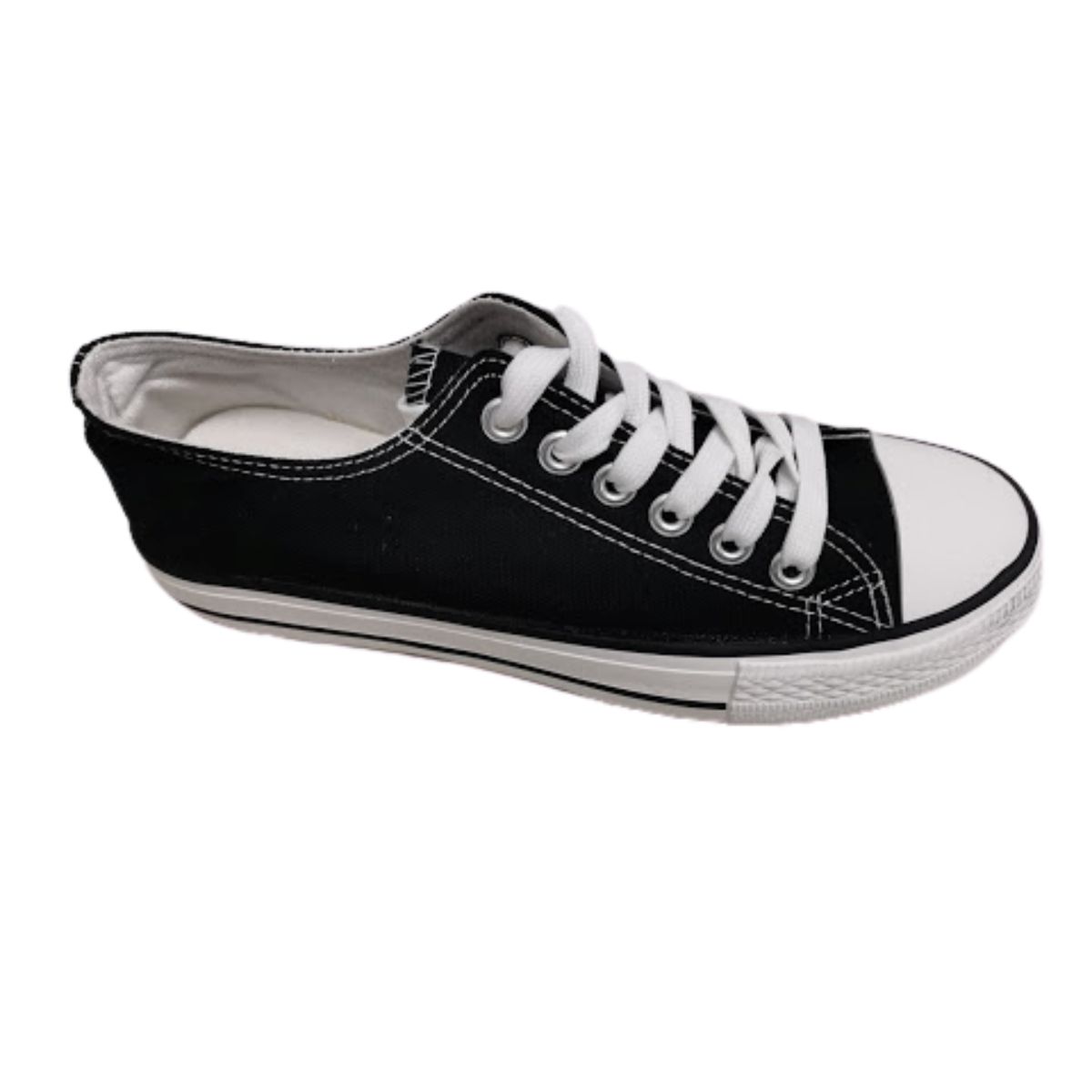 Ripley - ZAPATILLAS LONA NEGRAS UNISEX