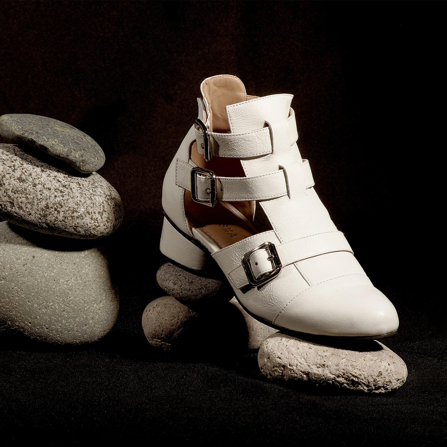 Ripley - MATISMA BOTINES MUJER AMELIA BLANCO