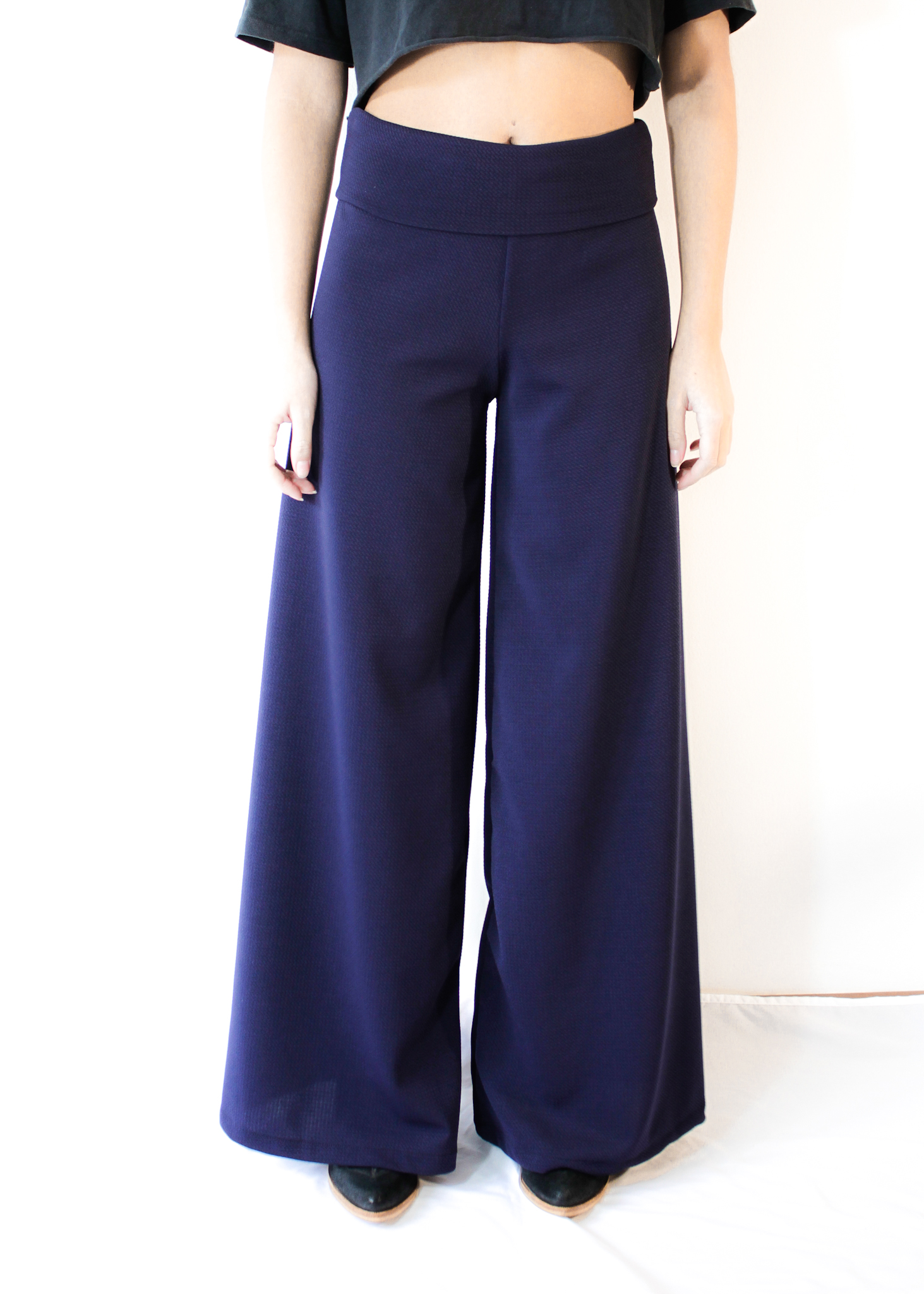 Ripley - PANTALON PALAZZO DE TELA CON ELASTICO REGATTA