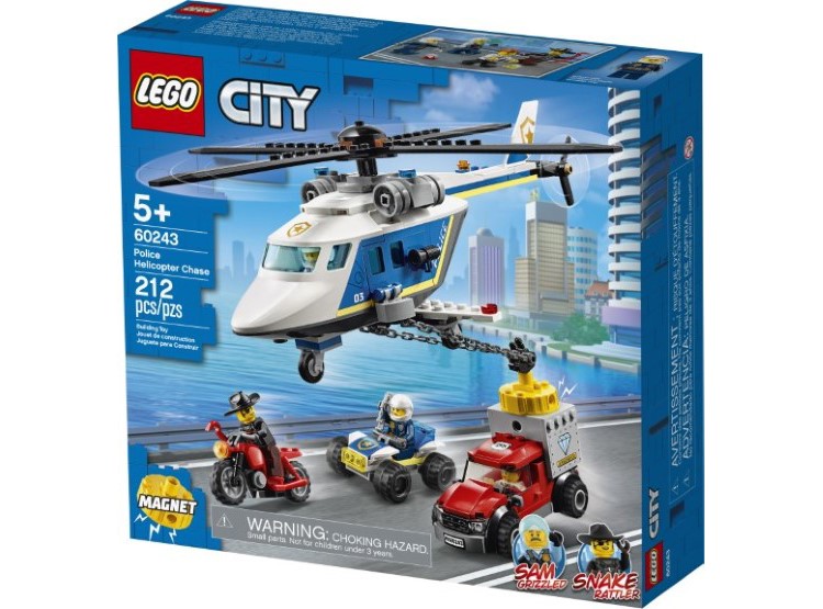 lego city helicoptero de policia