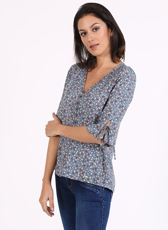 Ripley - BRUJHA'S BLUSA 27073 CHALIS ESTAMPADO