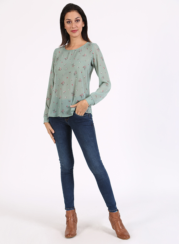 Ripley - BRUJHA'S BLUSA 27068 GASA LUREX