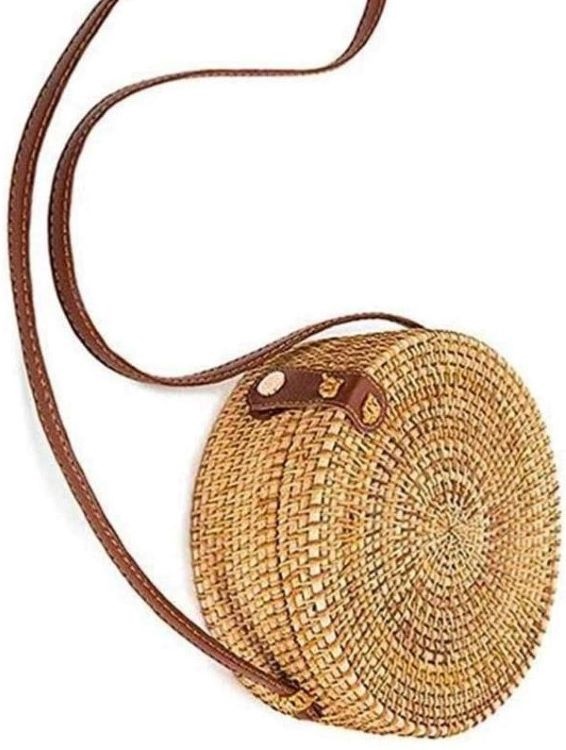 Ripley - BAGUS CARTERA RATTAN ROUND BEIGE