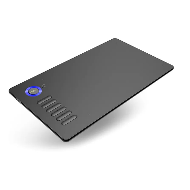 Ripley TABLETA GRAFICA VEIKK A15 AZUL + GUANTE TG