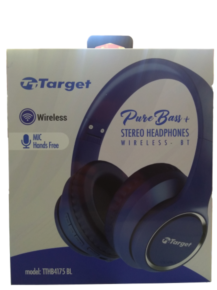 Ripley - AUDIFONOS TARGET BLUETOOTH TT-HB4175 AZUL