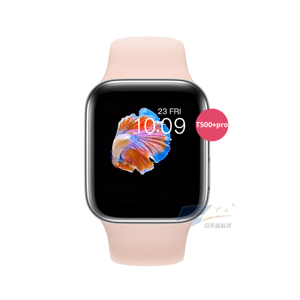 Smartwatch T500 + Plus (Serie 6) Blanco – Creativos Shop