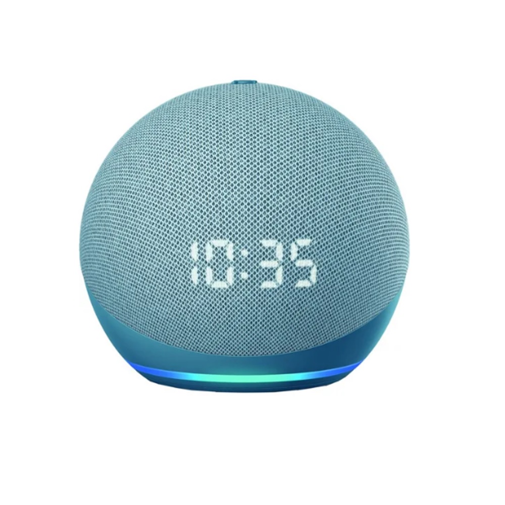 Ripley - AMAZON ALEXA ECHO DOT 4TA GENERACIÓN CON RELOJ LED