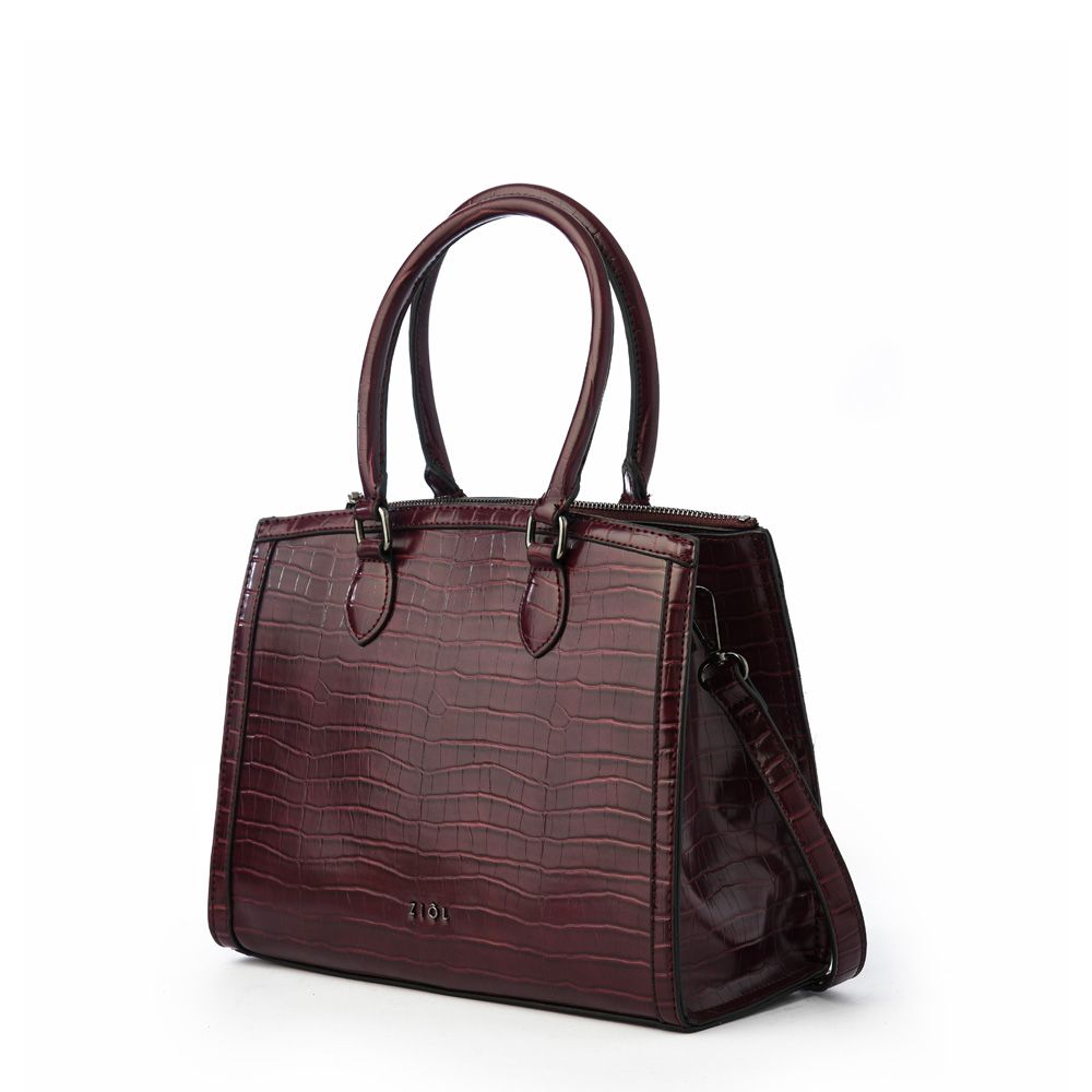 Ripley - ZIOL CARTERA BLEU 22134302 BURDEO/BERENJENA