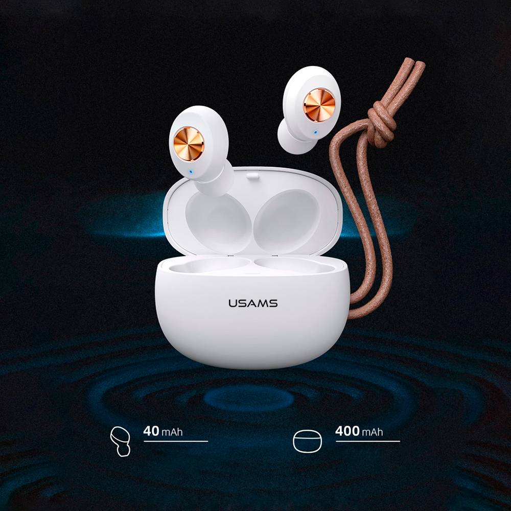 Ripley - USAMS AUDIFONOS ES TWS BLUETOOTH BT 5.0 BLANCO