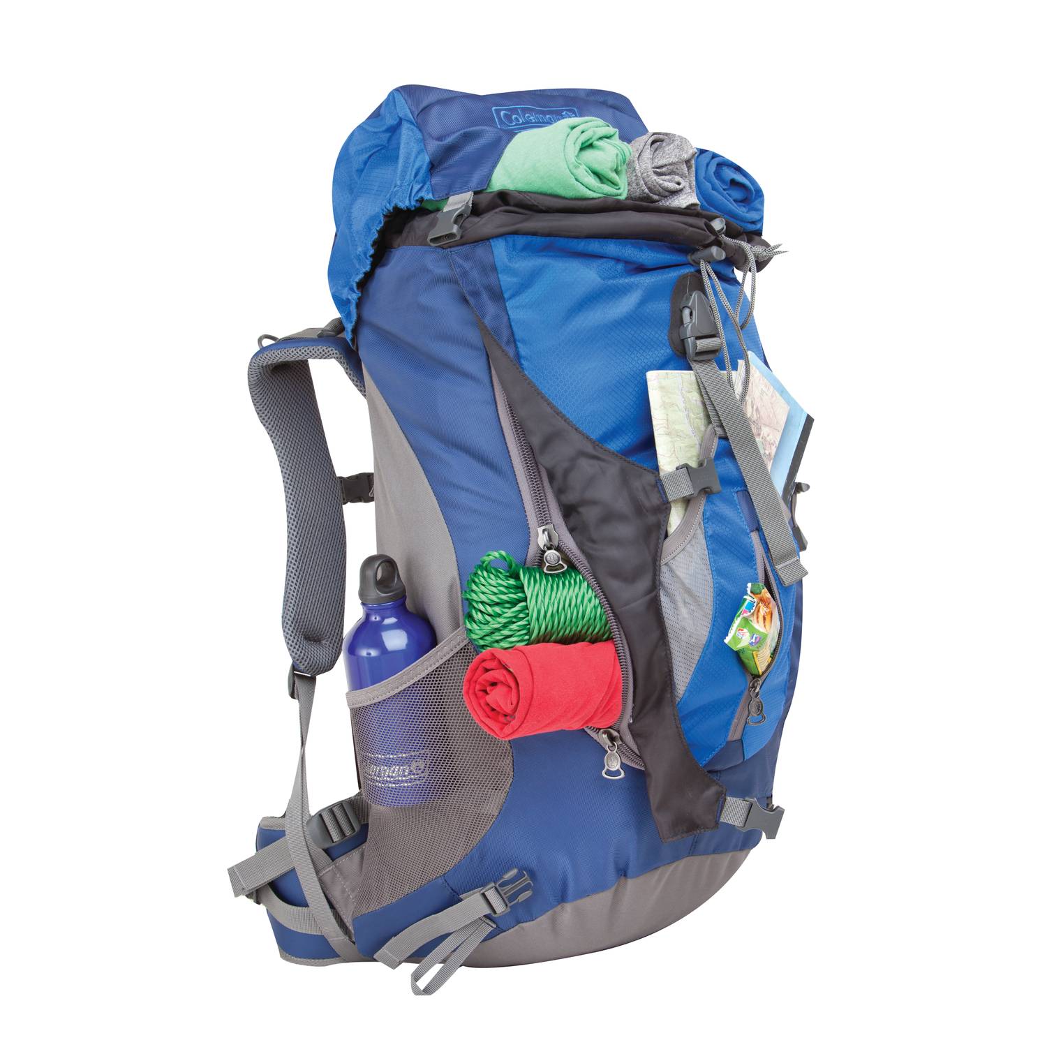 Ripley - COLEMAN MOCHILA LLAIMA 40 LITROS AZUL