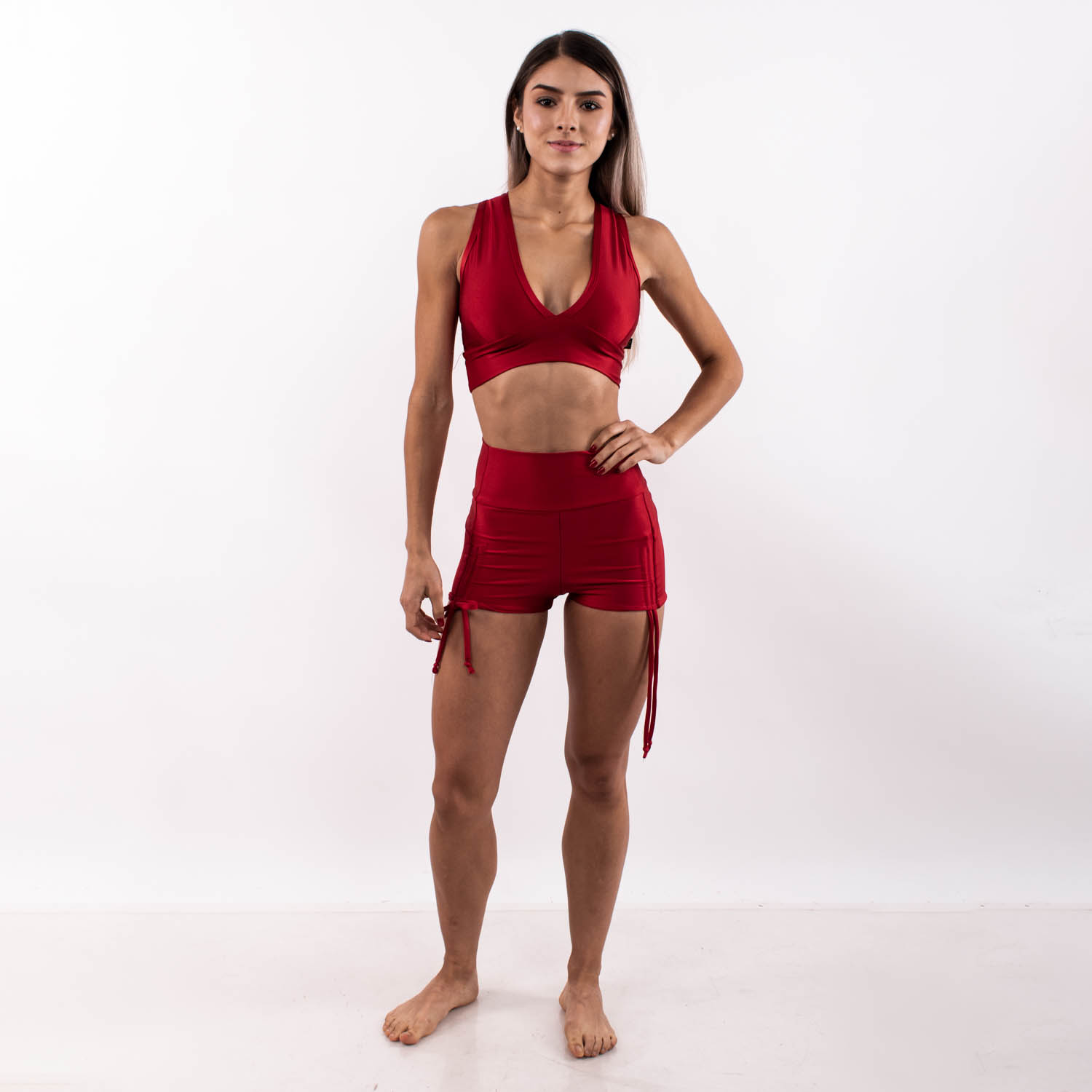 Conjunto deportivo de 2 piezas para mujer, conjunto de falda y chaleco,  ropa informal para discoteca, fiesta de cóctel rojo para Top corto, Sexy,  Verano|Trajes de vestir| - AliExpress