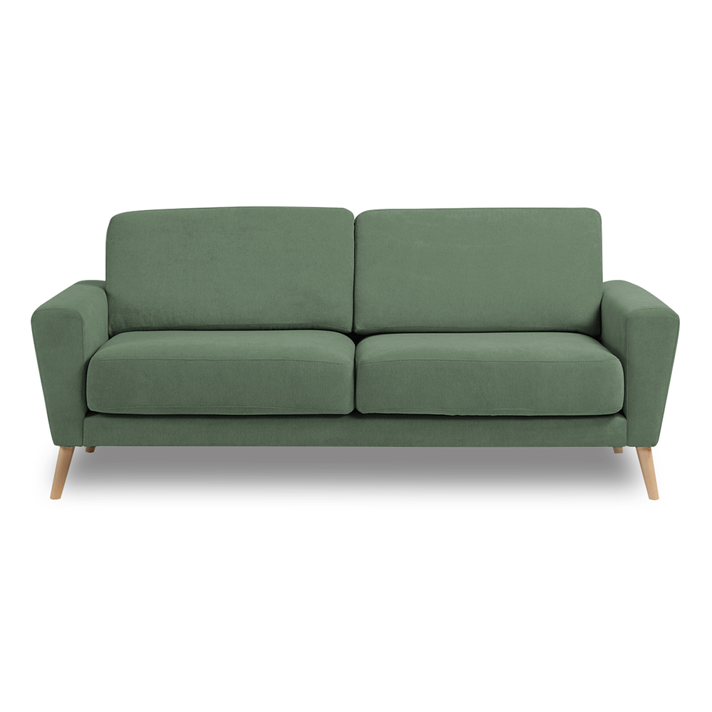 Ripley HOME PREMIUM SOFÁ DE 2 CUERPOS EVOLUTION VERDE OLIVO