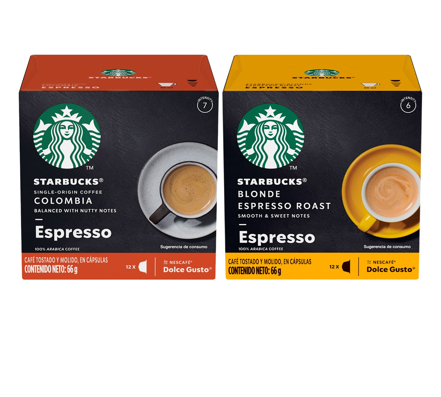 Ripley - STARBUCKS NESCAFÉ® DOLCE GUSTO® CÁPSULAS CAFÉ ESPRESSO X6 CAJAS
