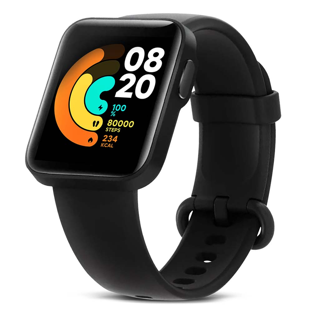 Ripley - XIAOMI MI WATCH LITE GPS RITMO CARDÍACO GLOBAL SMARTWATCH - NEGRO