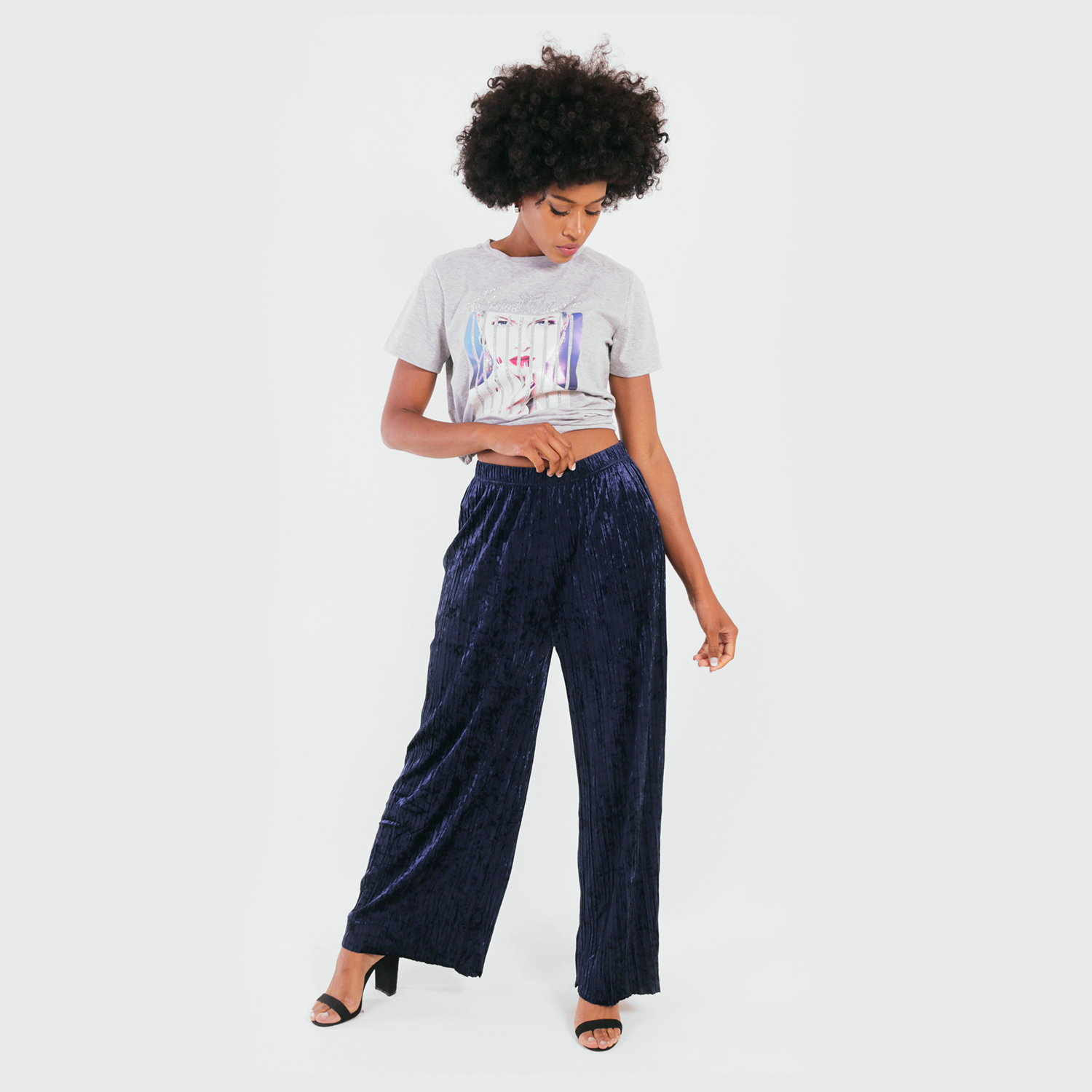 PANTALÓN METAL JEANS PARA MUJER PALAZO FRIDA