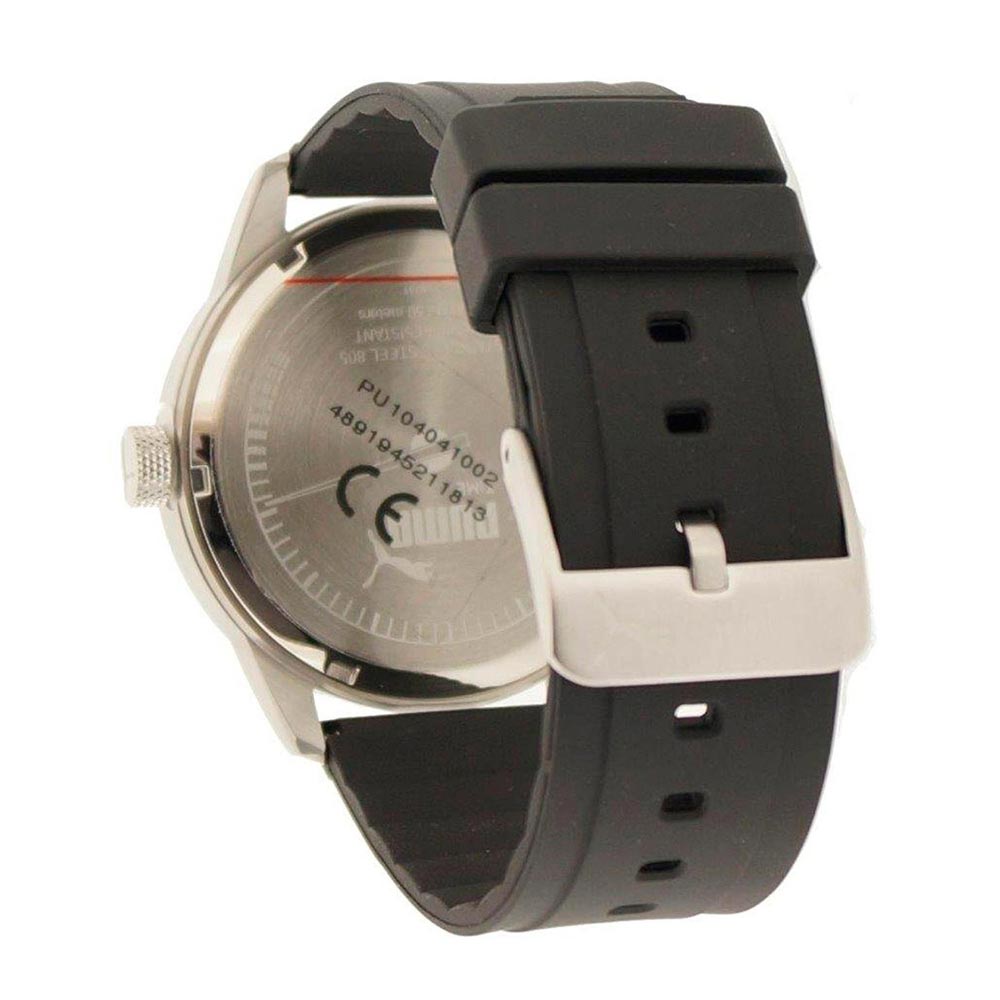reloj puma negro con rojo