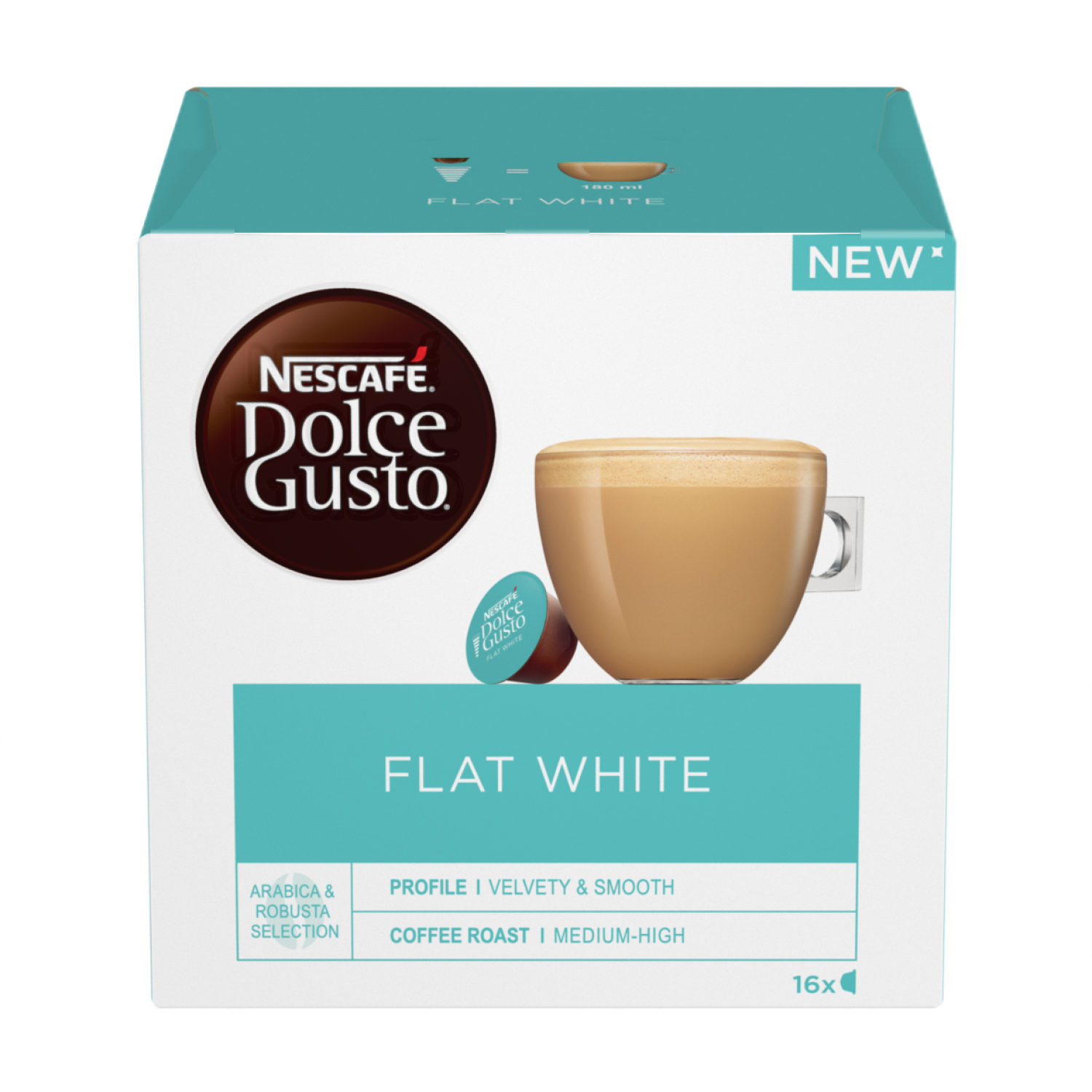 Ripley - CAFÉ NESCAFÉ® DOLCE GUSTO® FLAT WHITE 16 CÁPSULAS