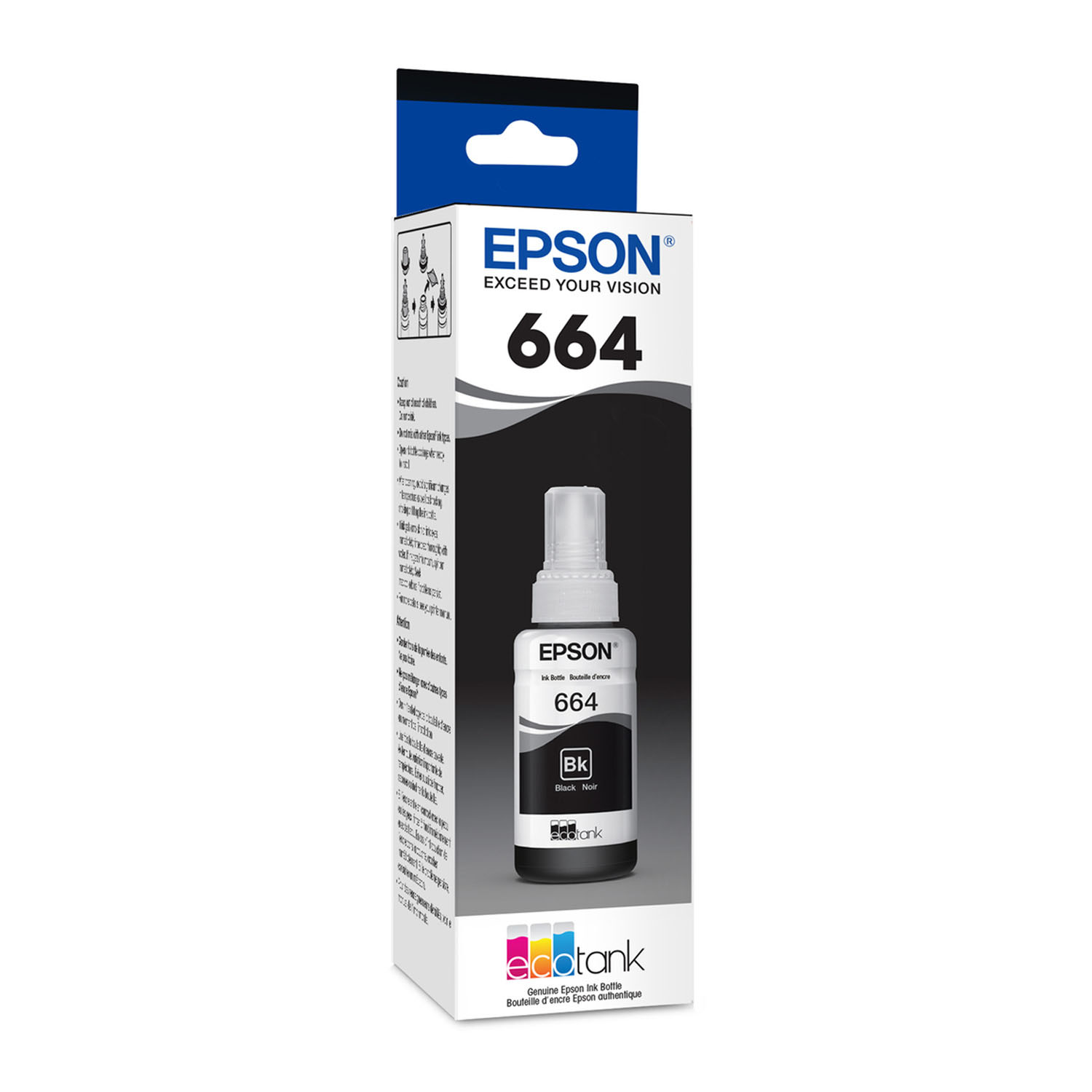 Ripley - EPSON TINTA 664 COLOR NEGRO