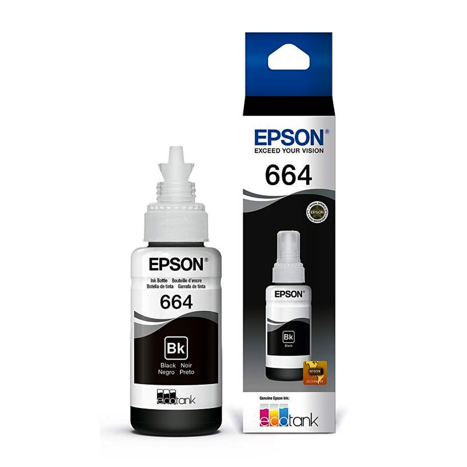 Ripley - EPSON TINTA 664 COLOR NEGRO