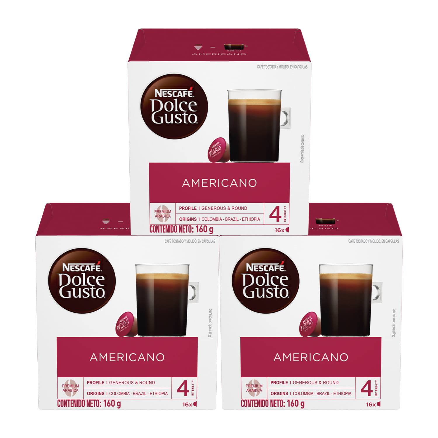 Ripley - CAFÉ NESCAFÉ® DOLCE GUSTO® AMERICANO X3 CAJAS
