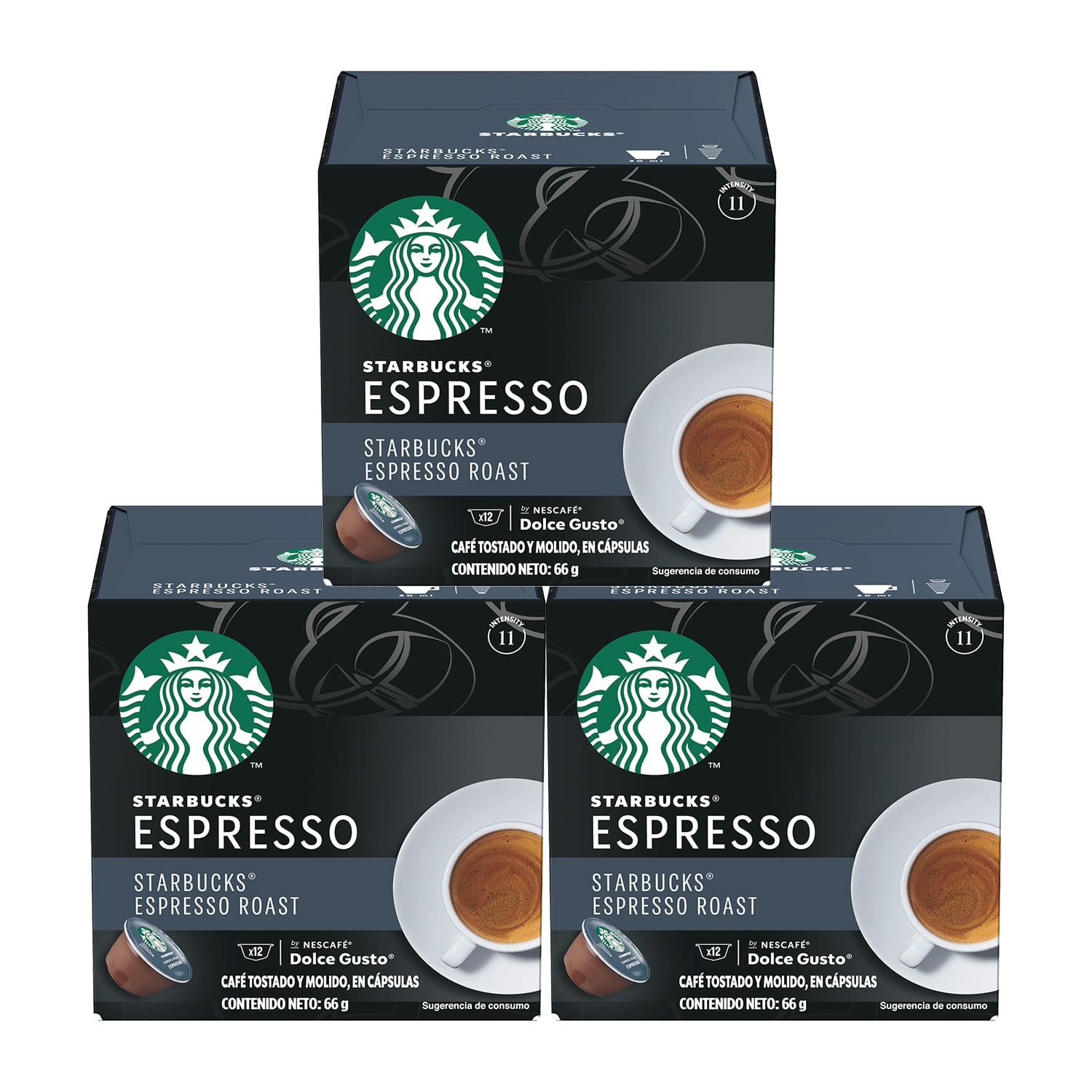Ripley - STARBUCKS NESCAFÉ® DOLCE GUSTO® ESPRESSO ROAST X3 CAJAS