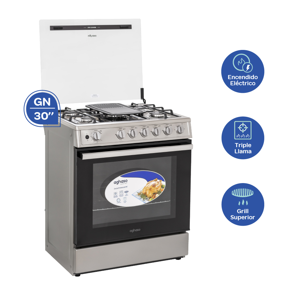 Ripley - COCINA FENSA 5 PLATOS 76 DXR