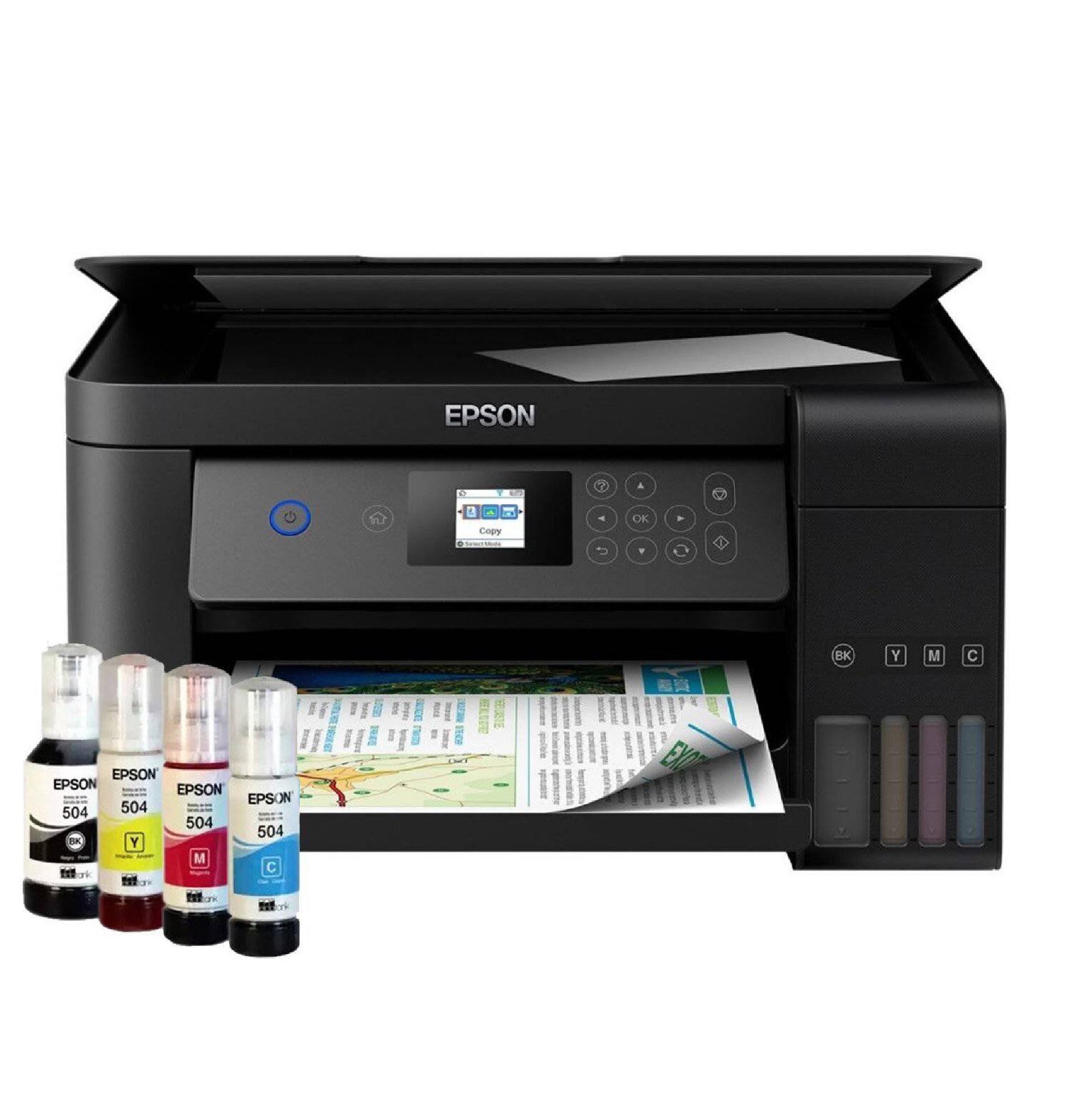 Ripley - IMPRESORA MULTIFUNCIONAL EPSON WIFI ECO TANK L4160