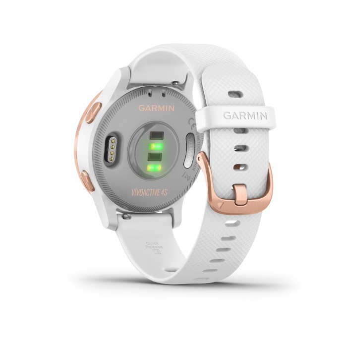 Garmin - Reloj inteligente Vivoactive 4s - Oro Rosado