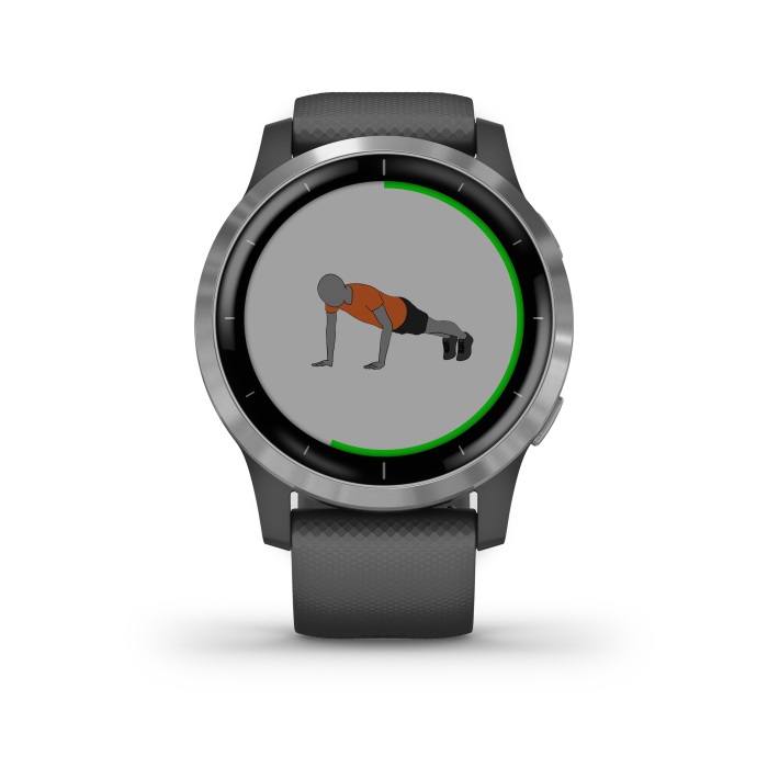 Ripley - GARMIN SMARTWARCH VIVOACTIVE 4 GRIS / CORREA GRIS