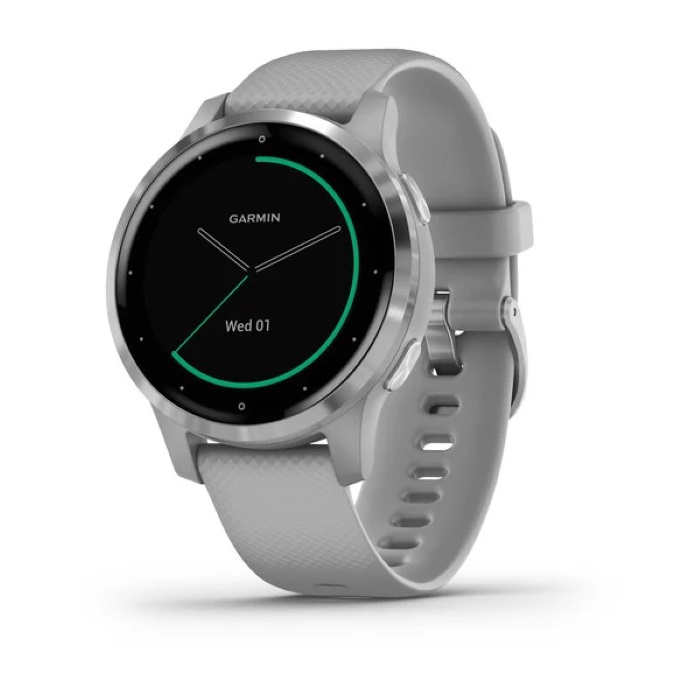 Ripley - GARMIN SMARTWARCH VIVOACTIVE 4S GRIS / CORREA SPORT GRIS