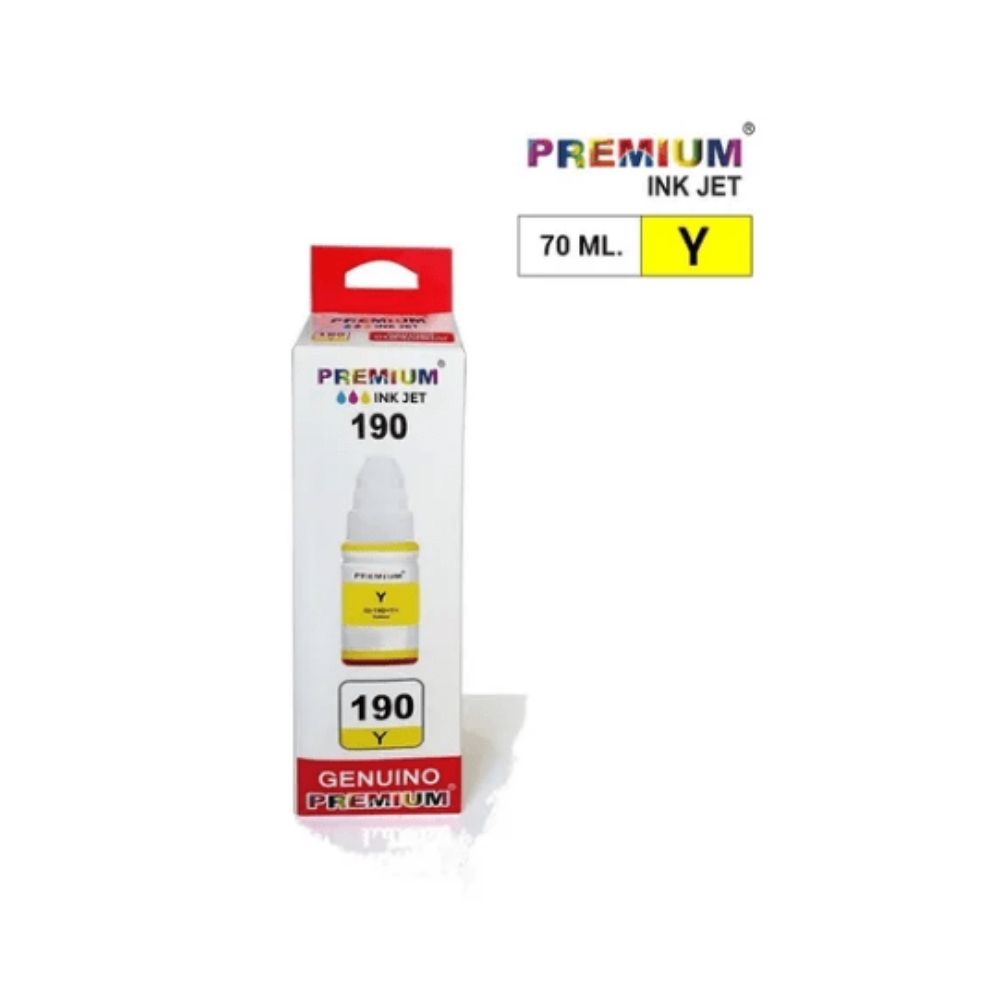 Ripley - PACK DE TINTAS RIPLEY HOME CANON SERIE GI-190 COMPATIBLE BLACK  CYAN YELLOW MAGENTA