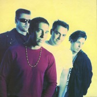 Newsboys c1992, James 2nd from left